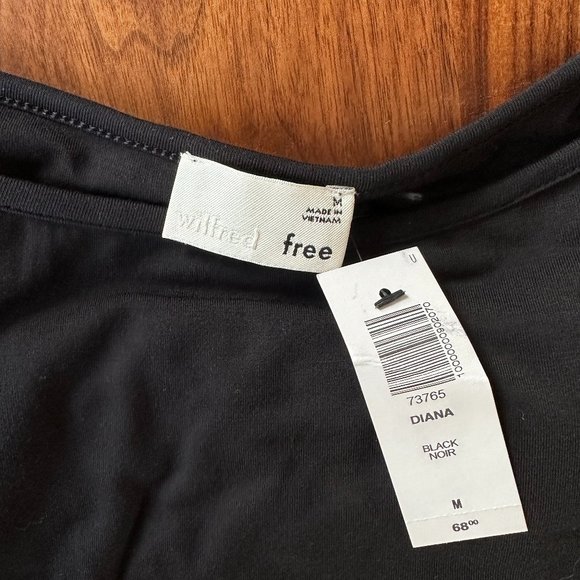 NWT Aritzia Wilfred Free Diana Long Sleeve Bodycon Dress - Picture 6 of 6